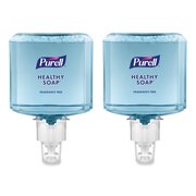 Purell Healthcare HEALTHY SOAP Gentle and Free Foam, Fragrance-Free, 1,200 mL, For ES6 Dispensers, PK2 PK 6472-02